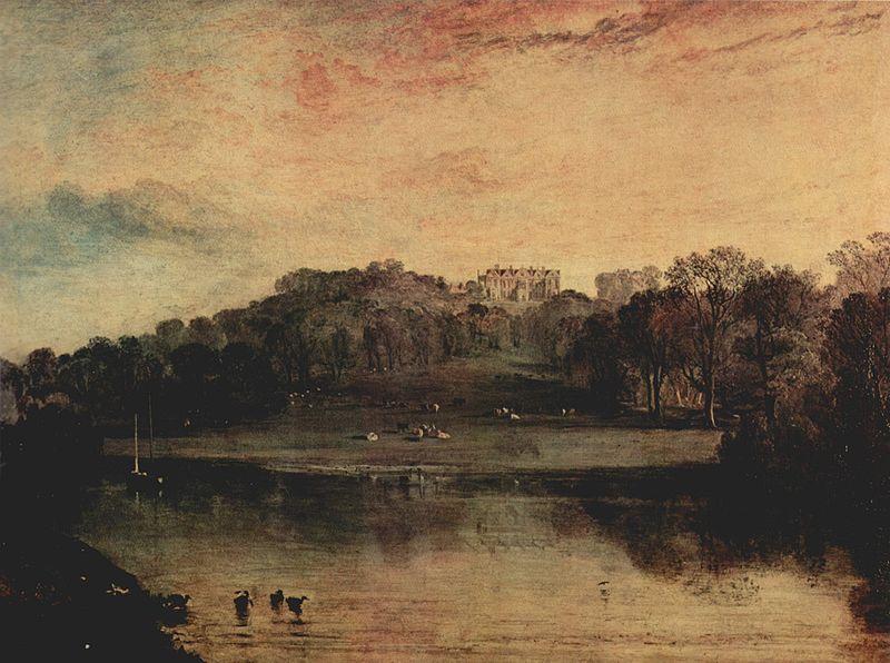 Joseph Mallord William Turner Sommer-Hill bei Turnbridge oil painting picture